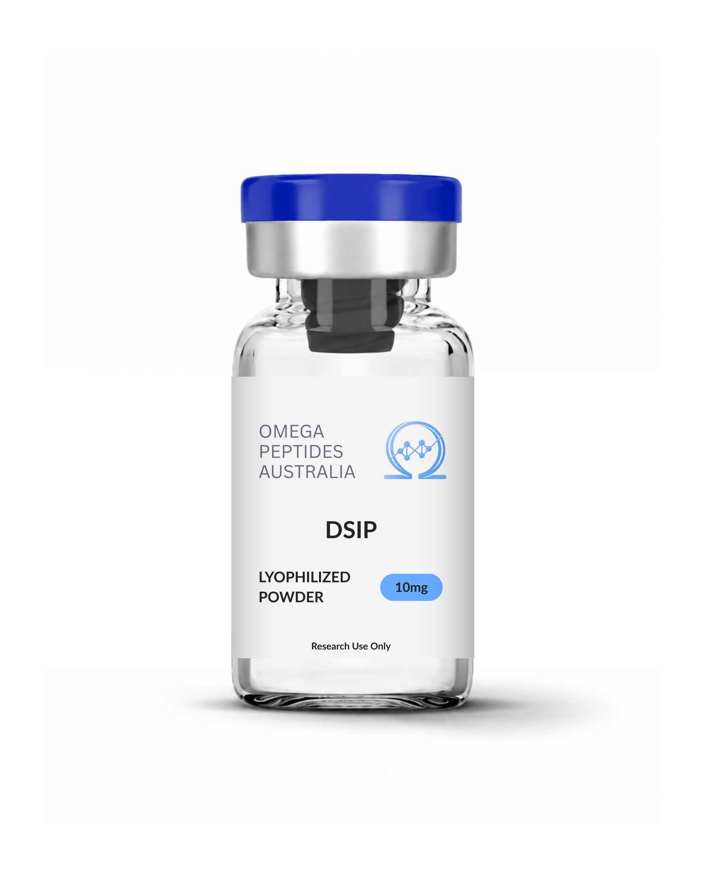DSIP 10mg peptide vial lyophilized powder Australia COA verified