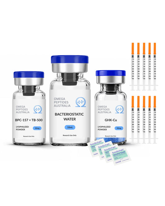 GHK-Cu_BPC-157_TB-500_peptide_bundle - Omega Peptides Australia